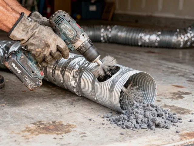 Professional duct cleaning by Chino Hills Dryer Vent Cleaning in Chino Hills